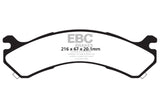 EBC 01-05 Chevrolet Silverado 3500 (2WD) Greenstuff Rear Brake Pads