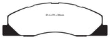 EBC 09-11 Dodge Ram 2500 Pick-up 5.7 2WD/4WD Ultimax2 Front Brake Pads