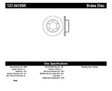 StopTech 95-03 Toyota Tacoma (6 Lug) / 96-00 4Runner Front Right Slotted & Drilled Rotor