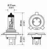 Hella Bulb 9003/Hb2 12V 60/55W P43T T46 (2)