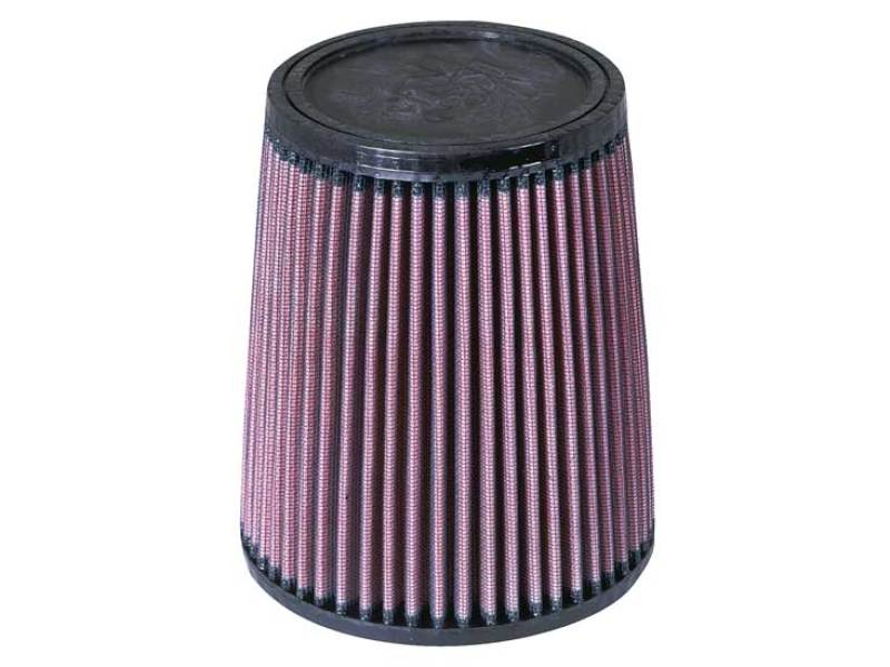 K&N Universal Rubber Filter 2.75in Flange ID x 5.875in Base OD x 4.75in Top OD x 7in Height