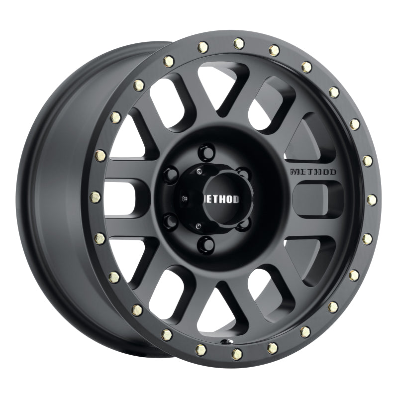 Method MR309 Grid 18x9 +18mm Offset 6x135 94mm CB Matte Black Wheel