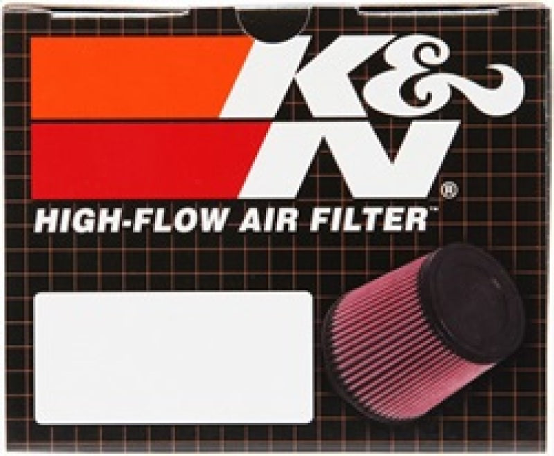 K&N Universal Rubber Filter 2.125in Flange ID/3in x 4in Tapered Oval/2.75in Height (4 Filters)