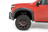 Bushwacker 19-21 Chevrolet Silverado 1500 Pocket Style Flares 4pc - Black