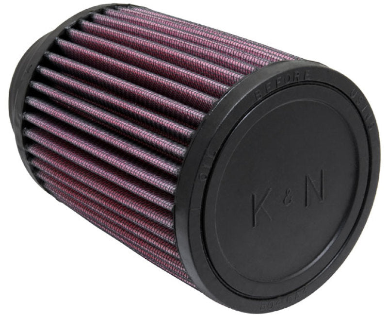 K&N Filter Universal Rubber Filter 2 3/4 inch 10 Degree Flange 4 inch OD 5 inch Height