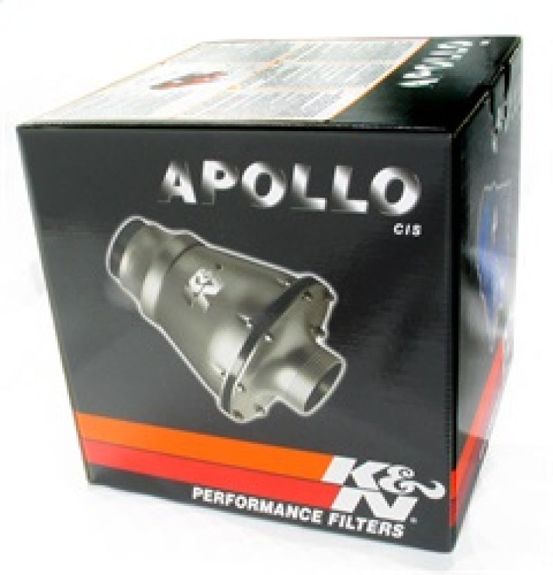 K&N Universal Apollo Blue Cold Air Intake - 70mm OD FLG PP