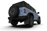 Rally Armor 21-24 Ford Bronco (Steel Bmpr + RR - NO Rptr/Sprt) Blk Mud Flap w/Red Logo