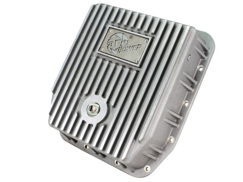 afe Transmission Pan (Raw); Ford Trucks 93-08 AODE/4R70W