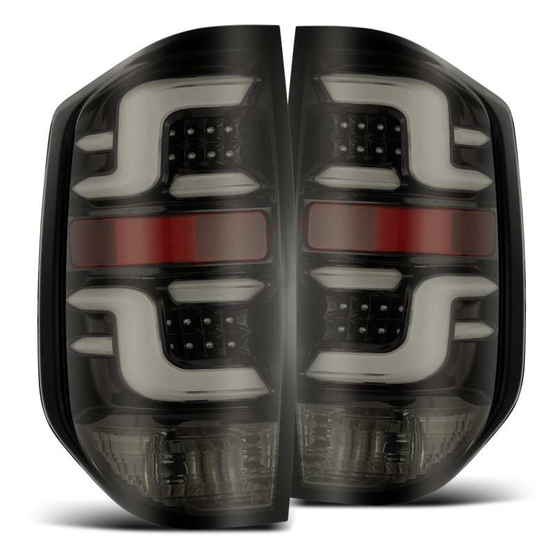 AlphaRex 14-20 Toyota Tundra PRO-Series LED Tail Lights Jet Black