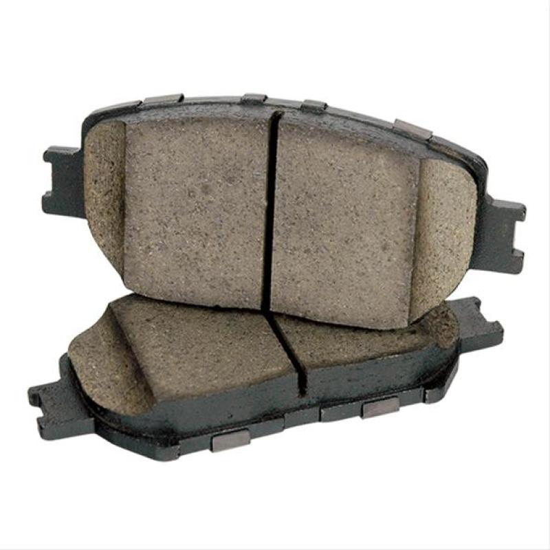 Centric Posi-Quiet Ceramic Brake Pads w/Hardware - Front/Rear