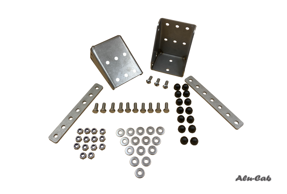 Alu-Cab Shower Cube to Load Bar Bracket