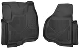 Husky Liners 12-13 F-250/F-350/F-450 Super Duty X-Act Contour Black Front Floor Liners