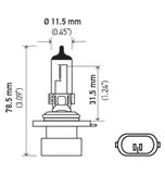 Hella Bulb 9006Xs 12V 55W Xen Pure Ylw Xy (2)