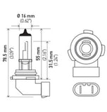 Hella Bulb H10/9145 12V 45W Py20D T4