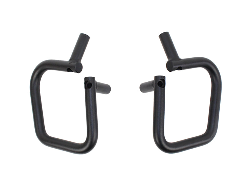 Fishbone Offroad 07-18 Jeep Wrangler JK 4 Door Grab Handles Front/Rear Steel - Blk Txtrd Powdercoat