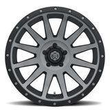 ICON Compression 20x10 5x150 -19mm Offset 4.75inBS Titanium Wheel