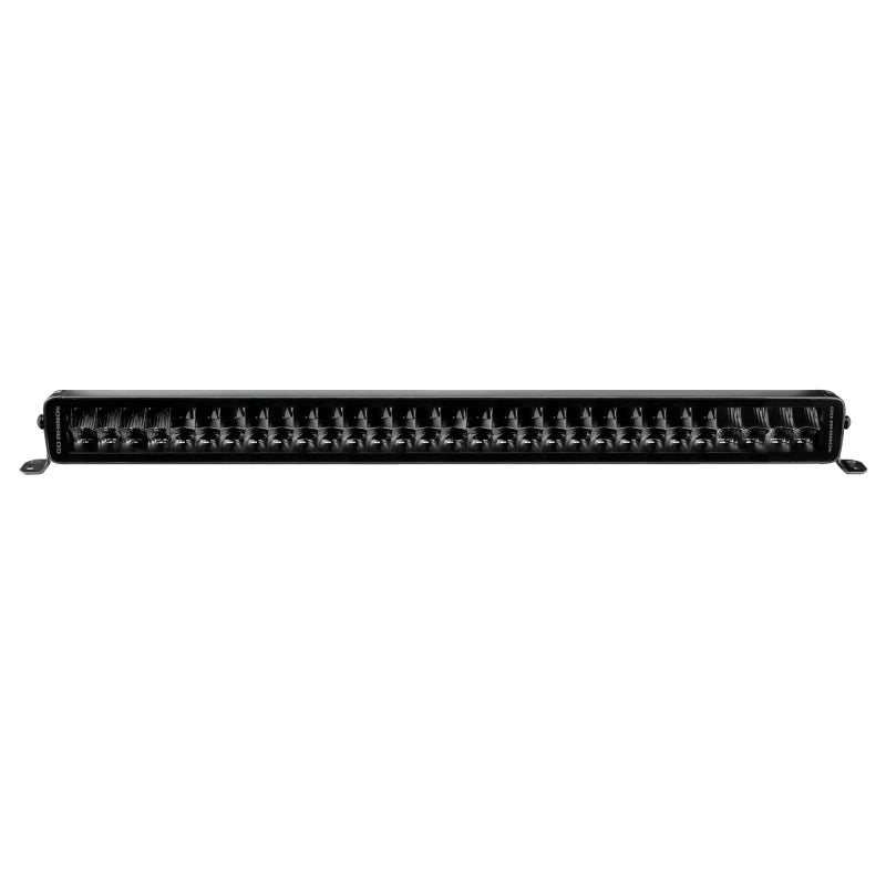 Go Rhino Xplor Blackout Series Dbl Row LED Light Bar (Side/Track Mount) 32in. - Blk