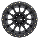 Method MR605 NV 20x12 -52mm Offset 8x6.5 121.3mm CB Matte Black Wheel