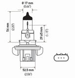 Hella Bulb H13 12V 60/55W P264T T4 +50 (2)