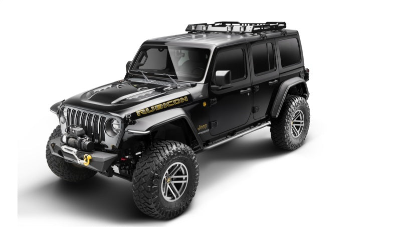 Bushwacker 18-21 Jeep Wrangler JL (2-Door & 4-Door) Flat Style