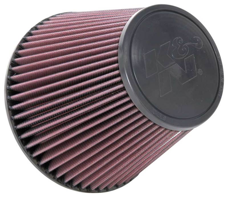 K&N Universal Clamp-On Air Filter 6in Flange / 7-1/2in Base / 4-1/2in Top / 6in Height