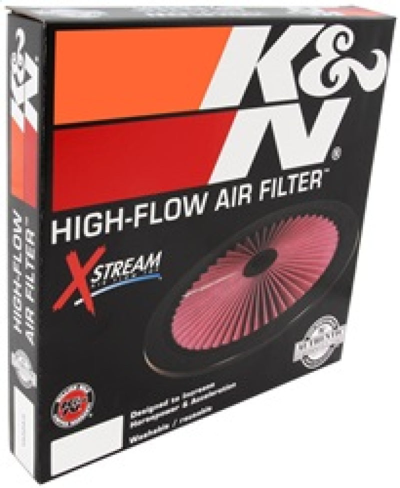 K&N X-Stream Top Filter X-Stream 14in OD - Blue