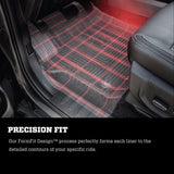 Husky Liners 04-08 Ford F-150 SuperCrew Cab Pickup 2nd Row Floor Liner (Black)