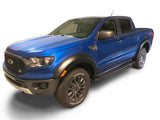 Bushwacker 2019 Ford Ranger Supercrew Extend-A-Fender Style Flares 4pc - Black