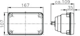 Hella Module 164 x 103mm H4 12V ECE Universal Lamp