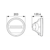 Hella Headlamp INSERT GR 1F8