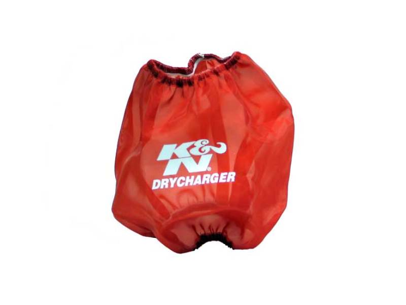 K&N Drycharger Round Tapered Red Air Filter Wrap