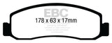 EBC 11 Ford F250 (inc Super Duty) 6.2 (2WD) Greenstuff Front Brake Pads