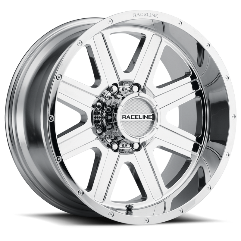 Raceline 940C Hostage 18x9in / 5x150 BP / 12mm Offset / 110.3mm Bore - Chrome Wheel