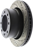 StopTech Sport Drilled & Slotted Rotor - Front Right