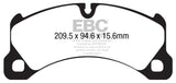 EBC 10-17 Porsche Cayenne (2nd Gen) Bluestuff Front Brake Pads