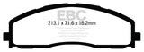 EBC 13+ Ford F250 (inc Super Duty) 6.2 (2WD) Ultimax2 Front Brake Pads