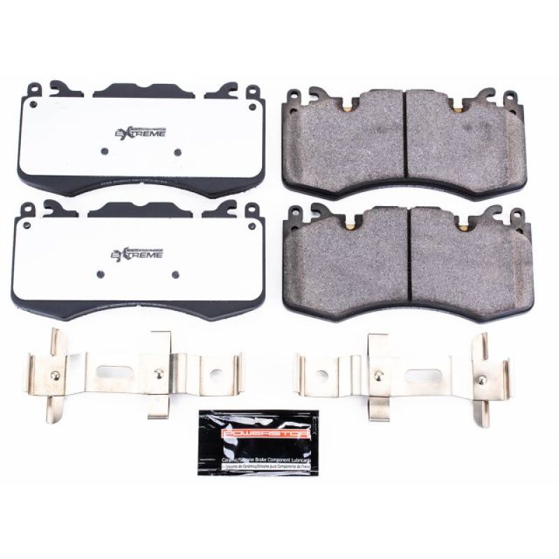Power Stop 10-17 Land Rover Range Rover Front Z36 Truck & Tow Brake Pads w/Hardware