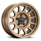 Method MR703 17x7.5 +50mm Offset 5x130 78.1mm CB Method Bronze Wheel