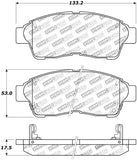 StopTech Performance Brake Pads