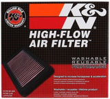 K&N 2018 Jeep Grand Cherokee V8-6.2L F/I Replacement Drop In Air Filter