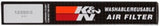 K&N 12 Isuzu D-Max 2.5L L4 DSL Replacement Air Filter
