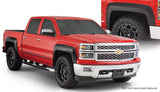 Bushwacker 15-18 Chevy Silverado 2500 HD Fleetside Extend-A-Fender Style Flares 4pc - Black