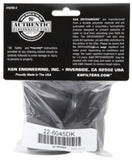 K&N 6in ID x 6inH Closed Top Black Drycharger Air Filter Wrap