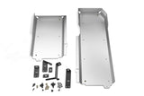 Rugged Ridge 18-23 Jeep Wrangler JLU 4dr Alum. Skid Plate for Gas Tank/Exhaust - Tex. Blk