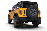 Rally Armor 21-24 Ford Bronco (Steel Bmpr - NO Rptr/Sprt - NO RR/RB) Blk Mud Flap w/Area Blue Logo