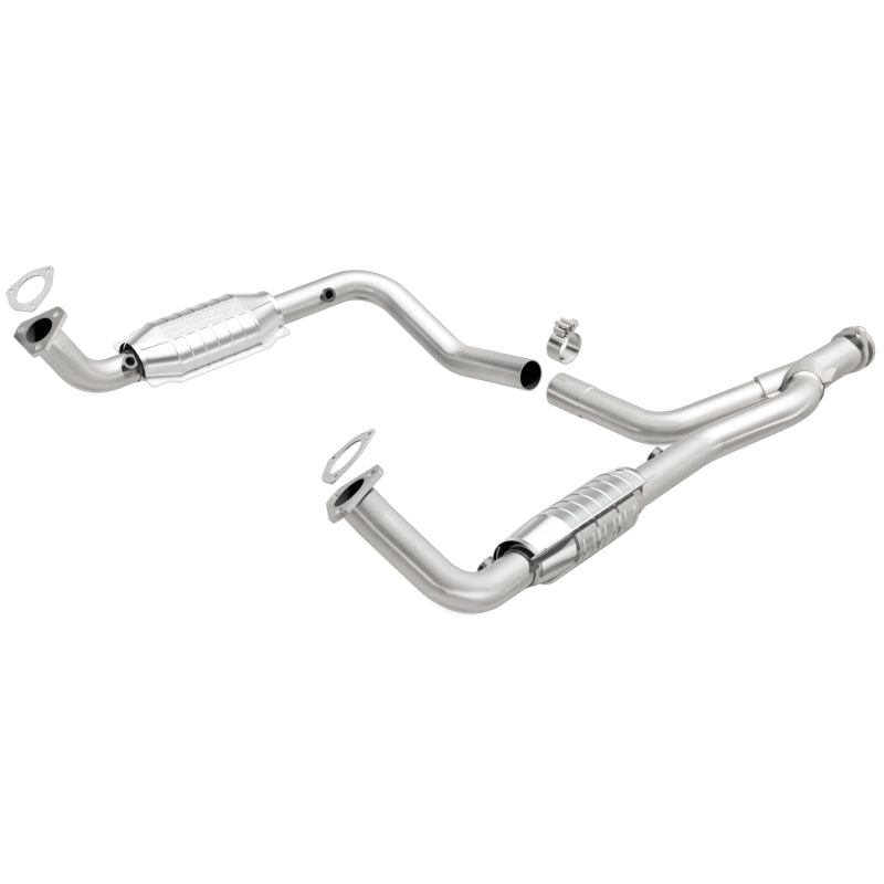 MagnaFlow Conv DF 95-99 Range Rover 4.0/4.6L GEMS Y-Pipe Assembly *NOT FOR SALE IN CALIFORNIA*