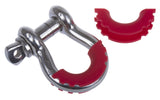 Daystar D-Ring Shackle Isolator Red Pair