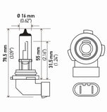 Hella Bulb H10/9145 12V 45W Py20D T4 (2)