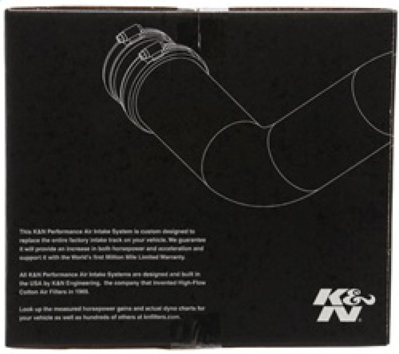 K&N 08-10 Ford F250/F350/F450/F550 Super Duty 6.4L V8 DSL Black Performance Intake Kit