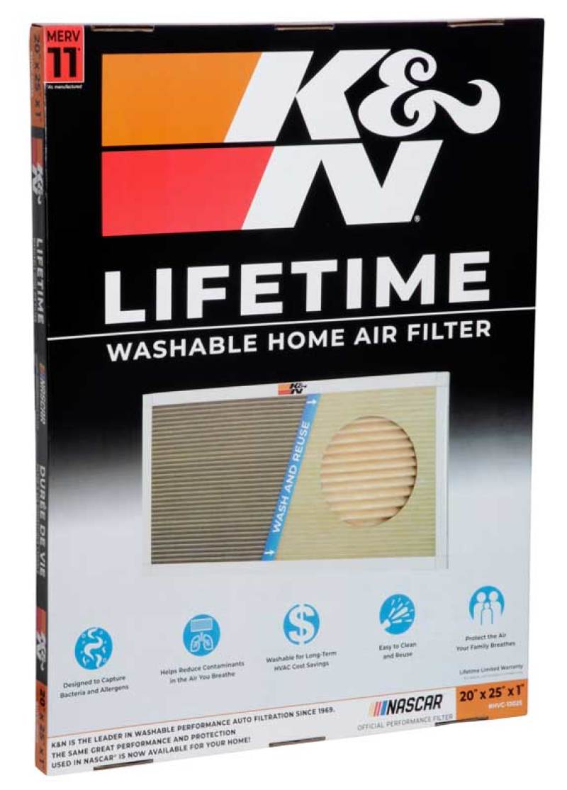 K&N HVAC Filter - 20 x 25 x 1